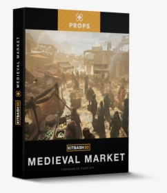 Medieval Market   Srcset Data - Kitbash 3d Cyber Streets, HD Png Download, Transparent PNG
